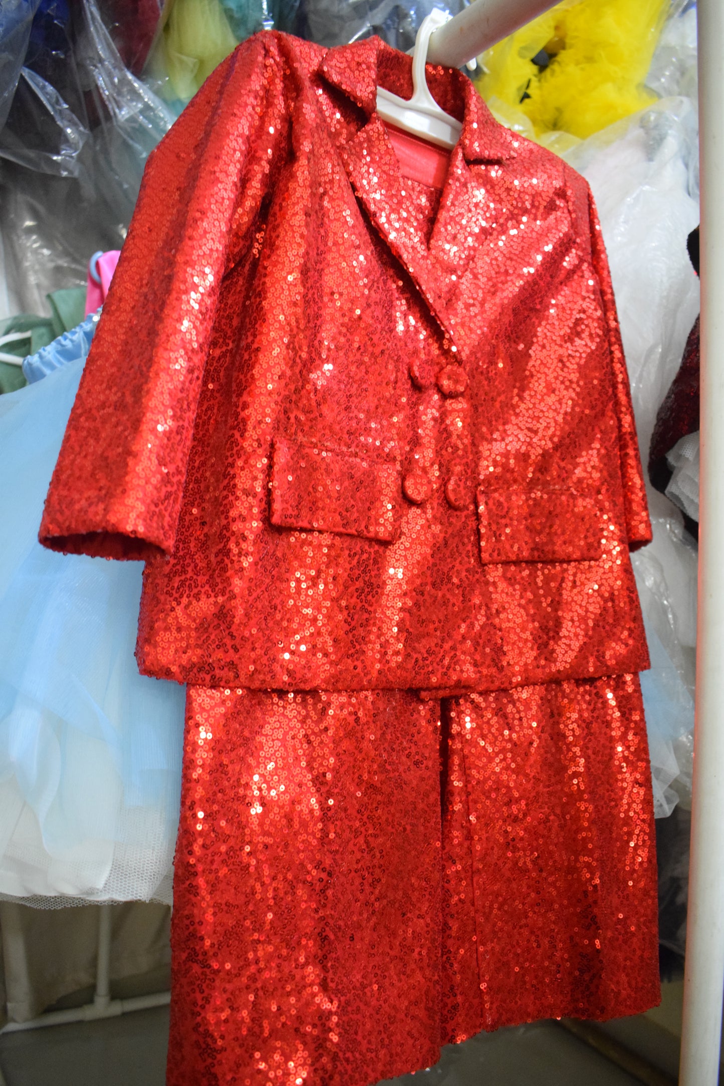 Sequins Blazer Set