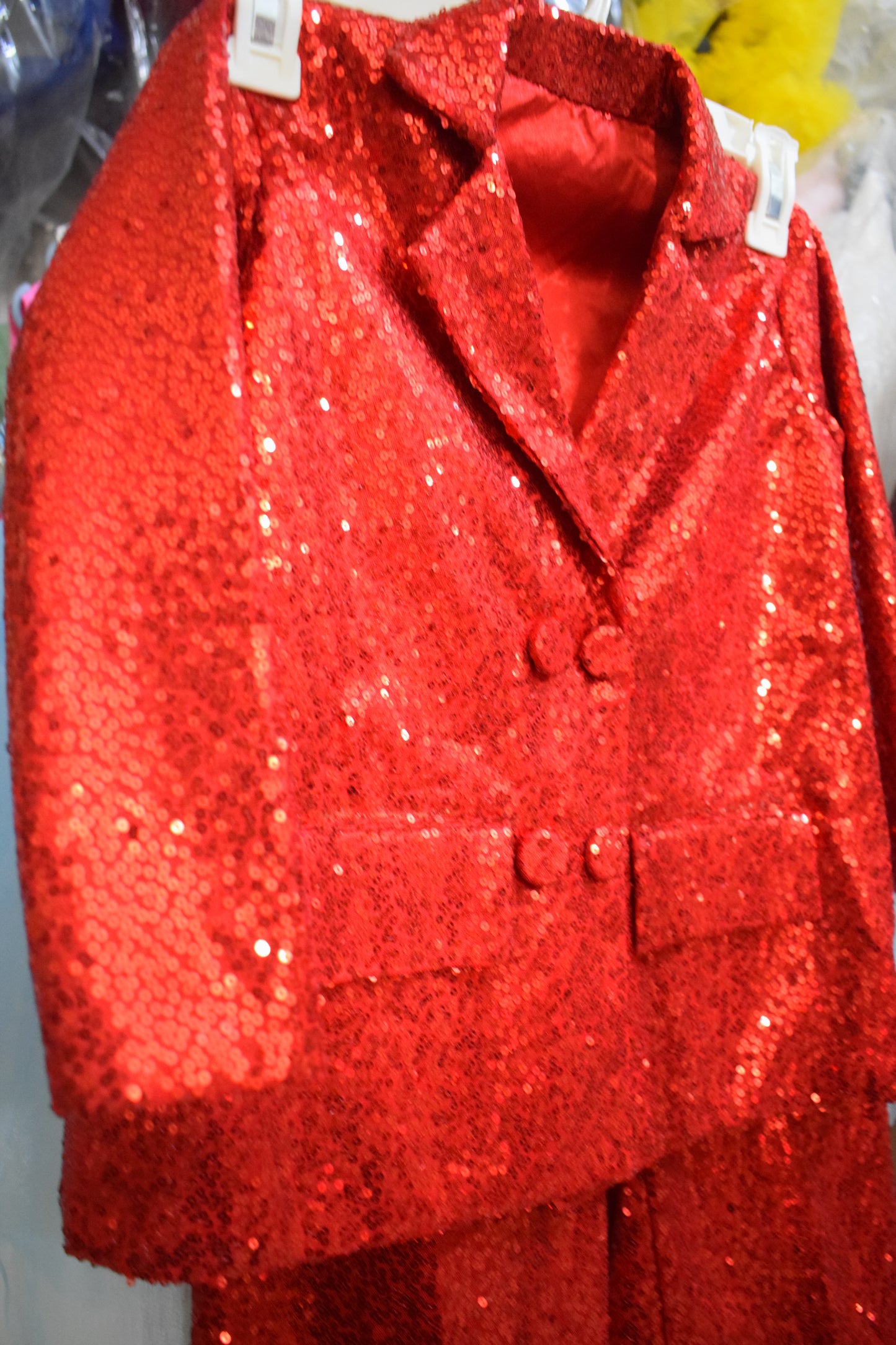 Sequins Blazer Set