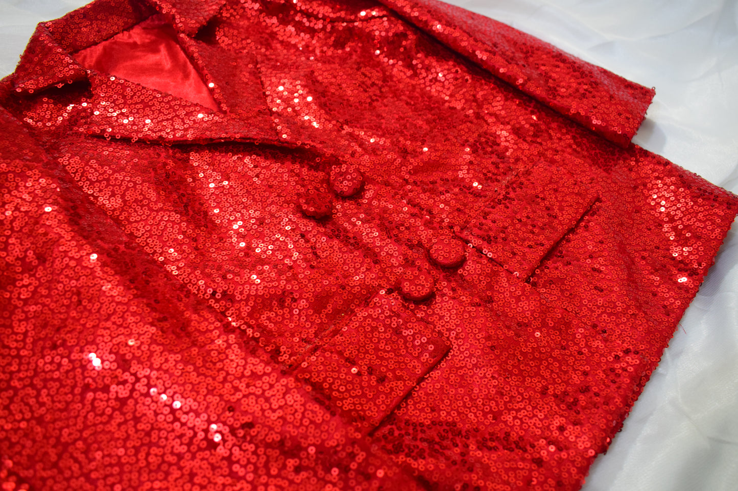 Sequins Blazer Set