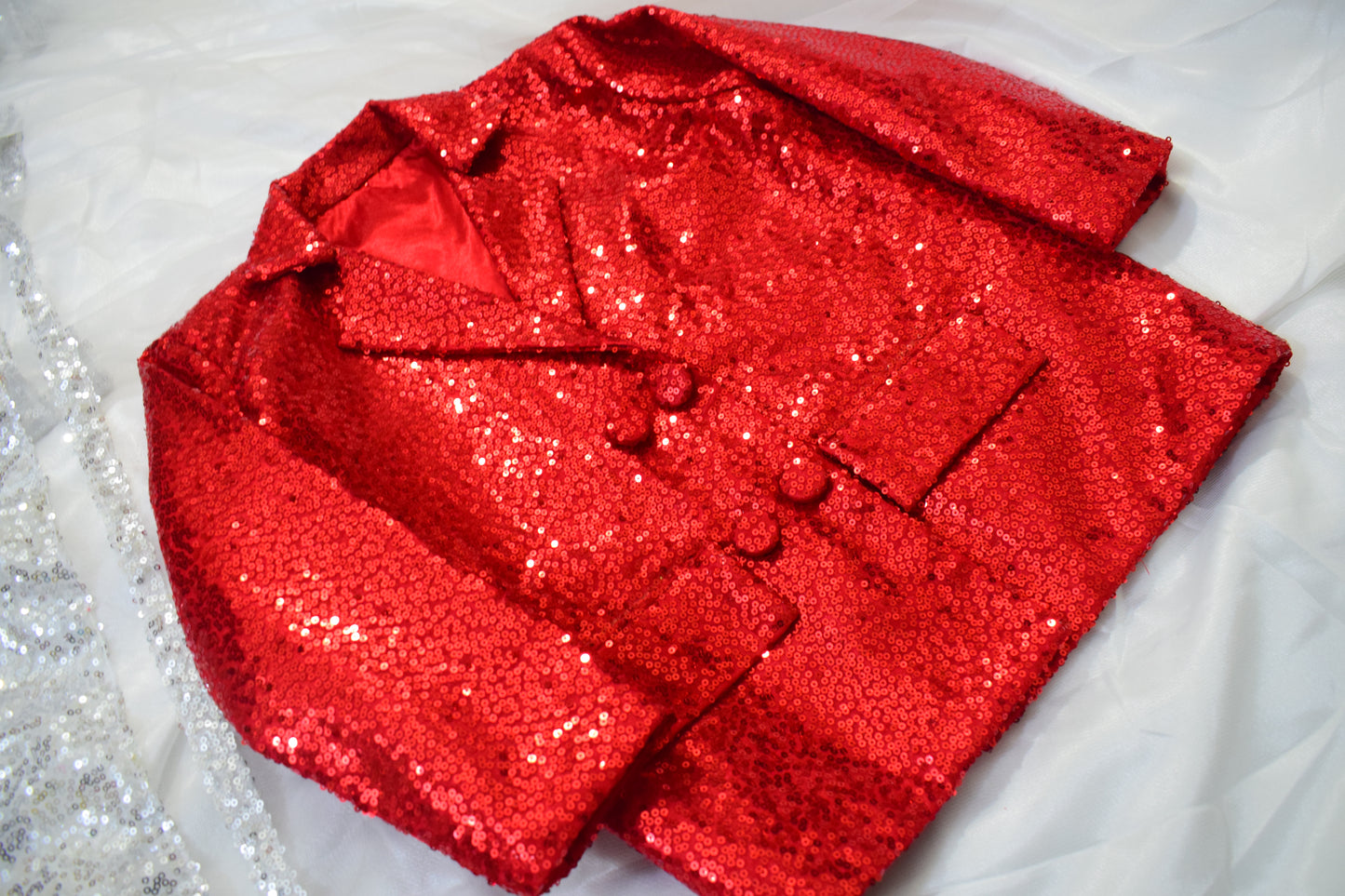 Sequins Blazer Set