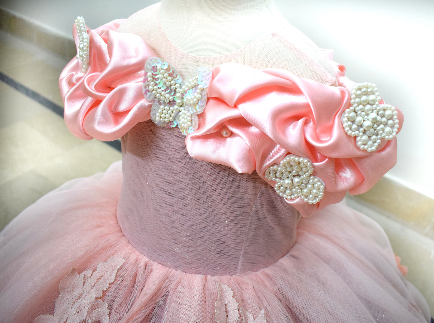 Pale pink Ball Gown