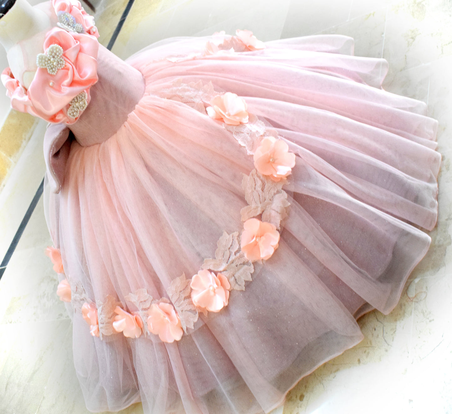 Pale pink Ball Gown