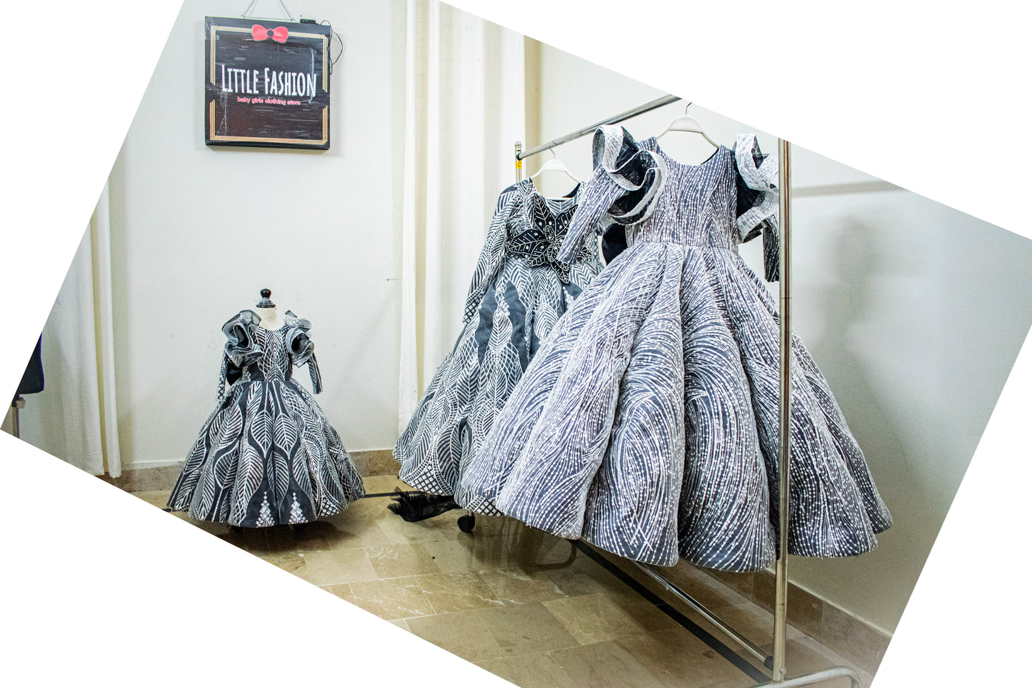 Panel Ball Gown